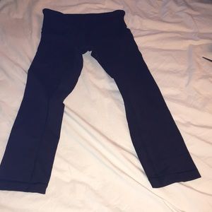 Lululemon 3/4 cropped leggings